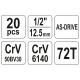 KPL.KL.NASAD.1/2" 10-24 20E. * YATO -zdjęcie numer 6