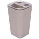 KUBEK NA SZCZOTECZKI CUBOID BEIGE -zdjęcie numer 1
