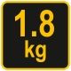 KULA KOMINIARSKA STALOWA 1,8KG -zdjęcie numer 2
