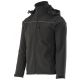 KURTKA SOFTSHELL Z KAP. OBSIDIAN R. S -zdjęcie numer 1
