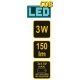 LAMPA CZOŁOWA COB LED 3W -zdjęcie numer 4