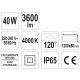 LAMPA HERMETYCZNA IP65 LED 40W 4000K YAT -zdjęcie numer 3