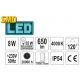LAMPA NAŚCIENNA OWALNA LED 8W -zdjęcie numer 3