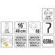 ŁAŃCUCH TNĄCY 0.325" 16" 66 0.05" -zdjęcie numer 4
