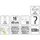 ŁAŃCUCH TNĄCY 3/8" 16" 55 0.05" -zdjęcie numer 4
