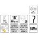 ŁAŃCUCH TNĄCY 3/8" 16" 56 0.043" -zdjęcie numer 4