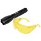 LATARKA UV AKUMULATOROWA 1W I OKULARY -zdjęcie numer 3