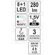 LATARKA WARSZTAT. 2IN1 LED MAGNET 3xAA -zdjęcie numer 7