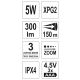 LATARKA XPG2 CREE 5W, 126X34MM -zdjęcie numer 4