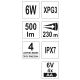 LATARKA XPG3 CREE 6W, 172X41MM -zdjęcie numer 5