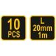 LISTWY DO ZBROJEŃ L20MM 1M 10SZT -zdjęcie numer 6