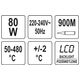 LUTOWNICA 80W LCD REG. TEMP. 50-480C -zdjęcie numer 6