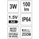 METALOWA LATARKA Z DIODĄ LED, 100x25MM -zdjęcie numer 5