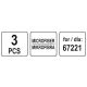 MIKROFIBRA DO MOPA PAROWEGO 67221 - 3SZT -zdjęcie numer 5