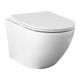 MISKA WC TOP RIMLESS Z DESKĄ SLIM DUROPL -zdjęcie numer 1