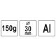 MŁOTEK ALUMINIOWY 150 G FI 30 MM -zdjęcie numer 3