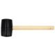 MŁOTEK GUMOWY DUŻY DREWN. TRZONEK -zdjęcie numer 1