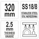 NÓŻ DO MIĘS 320MM -zdjęcie numer 3
