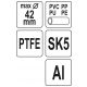 OBCINAK DO RUR PCV 42MM PTFE -zdjęcie numer 5