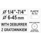 OBCINAK RUR MIEDZ. Z GRATOWNIKIEM 6-45MM -zdjęcie numer 4