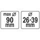 ODCIĄG PYŁU DO WIERTEŁ KORONOWYCH 90MM -zdjęcie numer 4