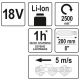 OKRZESYWARKA TELESKOPOWA 18V 8'' - BODY -zdjęcie numer 4