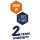 OPALARKA 2000W Z AKCESORIAMI POWER UP -zdjęcie numer 4