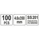 OPASKI ZACI ZE STA NIERD 4.6X350MM100SZT -zdjęcie numer 4