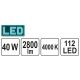 OPRAWA SUFITOWA LED 40W 300x1200x15MM -zdjęcie numer 4