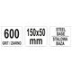OSEŁKA DIAMENTOWA 150 X 50 MM G600 -zdjęcie numer 4