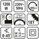 PILARKA 1200W 160MM -zdjęcie numer 4