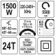 PILARKA TARCZOWA 185MM 1500W 5500 OBR/MI -zdjęcie numer 4
