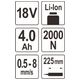 PISTOLET DO SILIKONU I KLEJU 18V - 4AH -zdjęcie numer 5