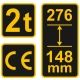 PODNOŚNIK HYDRAULICZNY SŁUPKOWY 2T -zdjęcie numer 3