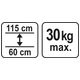 PODPORA TELESKOPOWA 60-115CM -zdjęcie numer 4