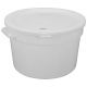POJEMNIK DO ŻYWNOŚCI OKRĄGŁY PP 10L -zdjęcie numer 2