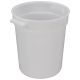 POJEMNIK DO ŻYWNOŚCI OKRĄGŁY PP 4L -zdjęcie numer 1