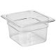 POJEMNIK GASTRONOMICZNY GN 1/6 100MM PC -zdjęcie numer 1