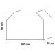 POKROWIEC NA GRILLA 100 X 60 X 95CM -zdjęcie numer 6