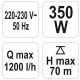 POMPA MEMBRANOWA 350W -zdjęcie numer 3