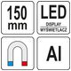 POZIOMNICA ELEKTRONICZNA 150 MM MAGNET -zdjęcie numer 7