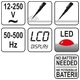 PRÓBNIK NAPIĘCIA 12-250V LCD -zdjęcie numer 4