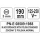 PRÓBNIK NAPIĘCIA 250V 3x190MM -zdjęcie numer 3