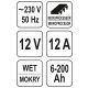 PROSTOWNIK ELEKTRONICZNY 12V 12A 6-200Ah -zdjęcie numer 3