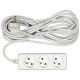 PRZEDŁUŻACZ ELEKTR./BIAŁY/ 3G Z/U 5M -zdjęcie numer 1