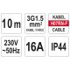 PRZEDŁUŻACZ IP44, 10M, 3G1,5MM -zdjęcie numer 4