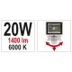 REFLEKTOR DIOD. Z CZUJN. RUCHU 20W -zdjęcie numer 5