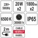 REFLEKTOR SMD LED ZE STOJ. 2*20W 3600LM -zdjęcie numer 4