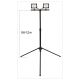 REFLEKTOR SMD LED ZE STOJ. 2*20W 3600LM -zdjęcie numer 3
