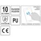 RĘKAWICE OCHR. Z OBSŁ. SMART. PU R. 10 -zdjęcie numer 4